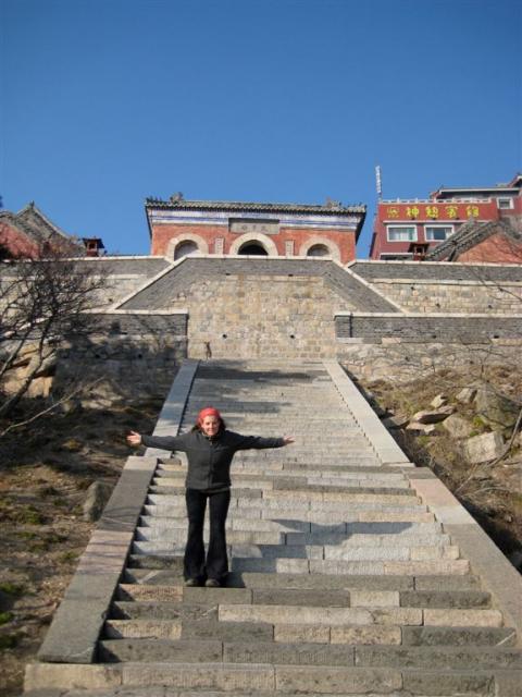 Coming down from Confucious Temple