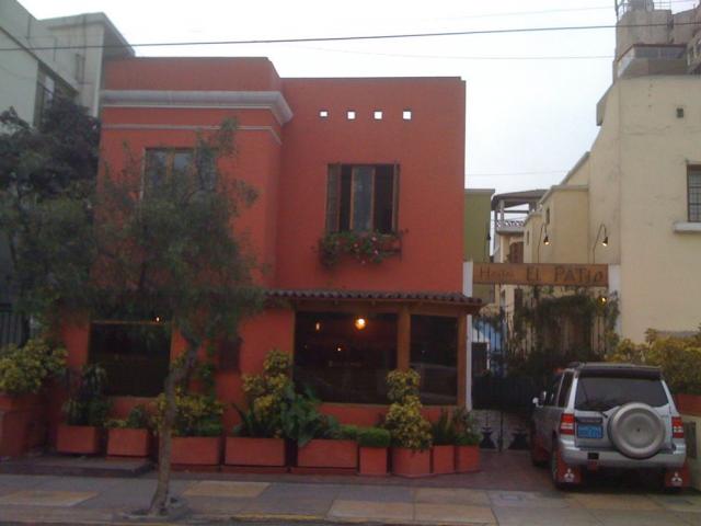 Our hostal in Lima