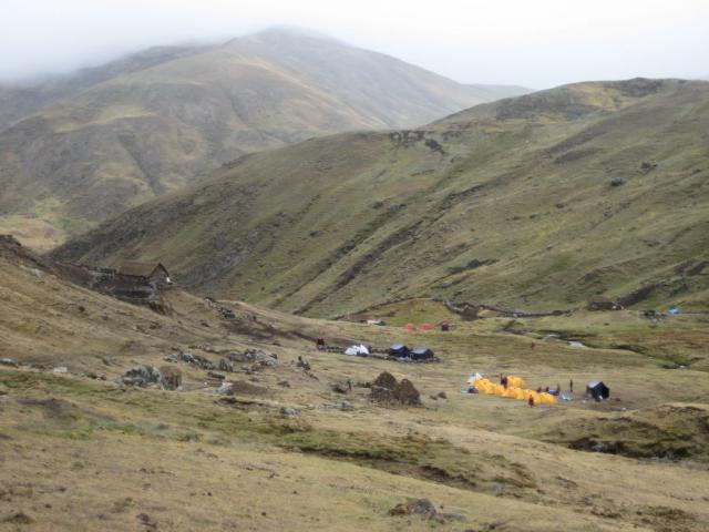 Second night camping site