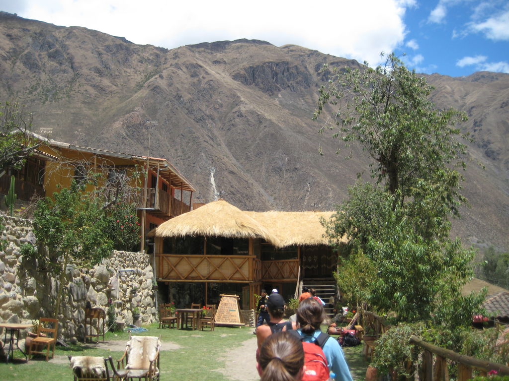 Lunch in Ollantaytambo