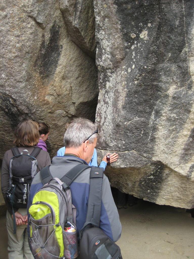 Cave behind the Condor Temple