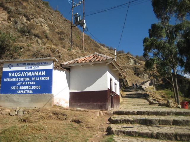 The "Sexy Woman" archeological site up the hill from Cusco