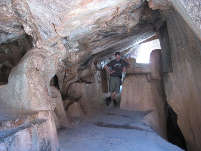 Cool caves.  That's a sacrifice table.