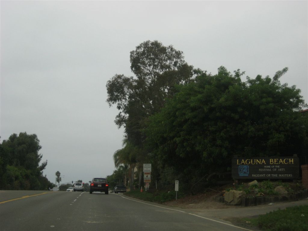 Up to Laguna Beach!