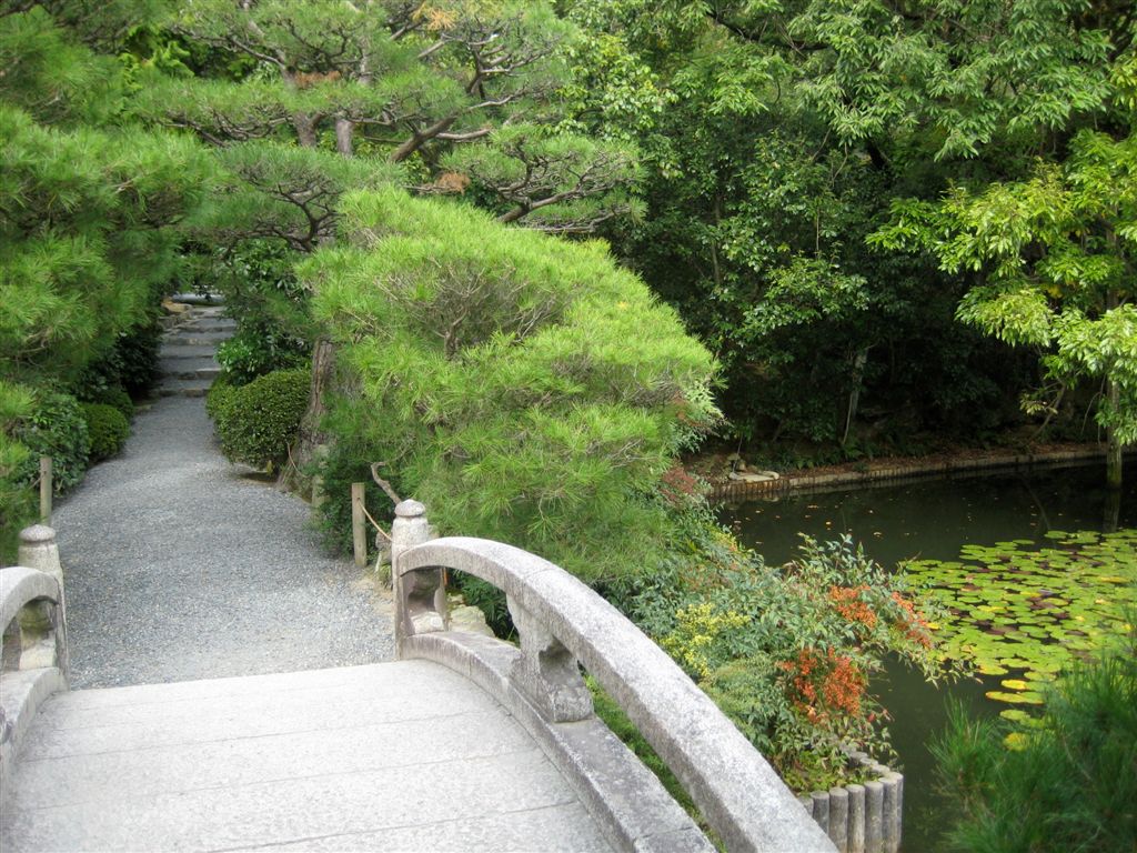 Ryoanji Temple grounds