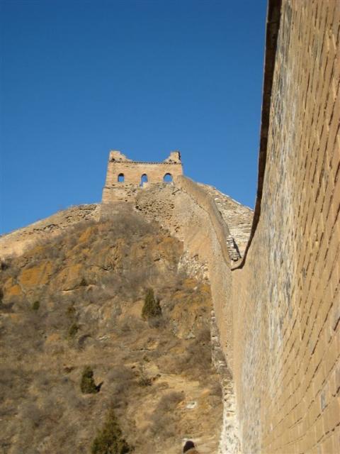 Beside the great wall